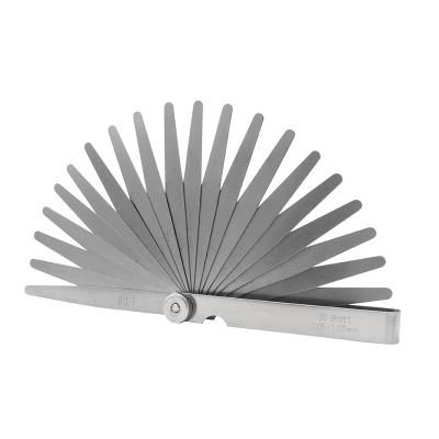 Søgerblade 0,05-1,00 mm (20 blade, T2) 100 mm med konisk afrunding og 10 mm bredde (Inkl. Certifikat)